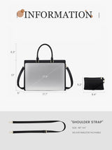 LOVEVOOK 2Pcs Leather Computer Bag, 15.6" 17.3" 30520