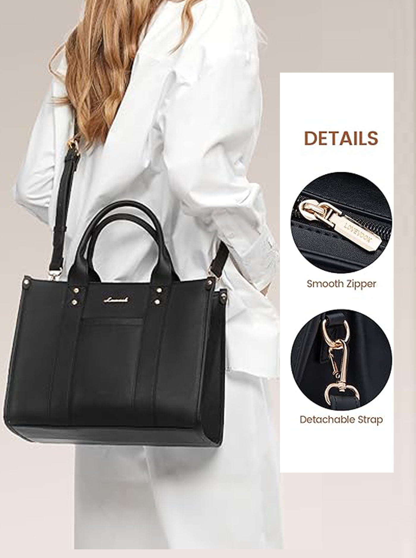 LOVEVOOK Vegan Leather Handbag 3084
