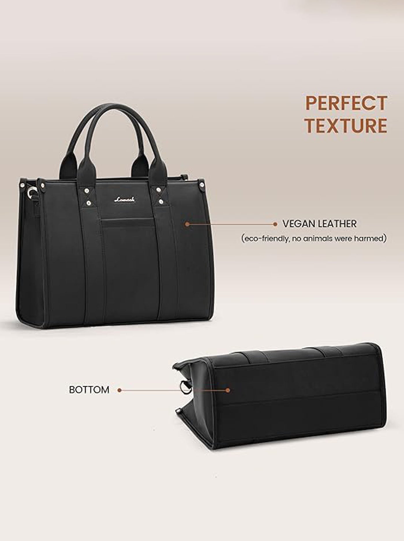 LOVEVOOK Vegan Leather Handbag 3084