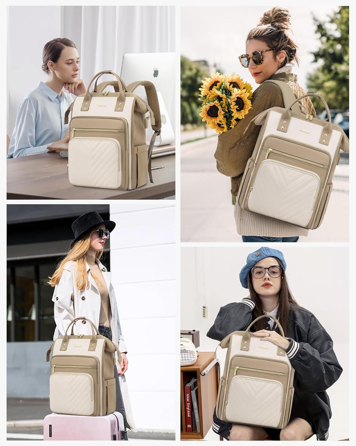 LOVEVOOK Chevron laptop backpack , 15.6" 17.3" 3094