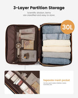 LOVEVOOK Rolling Laptop Bag, 17.3"