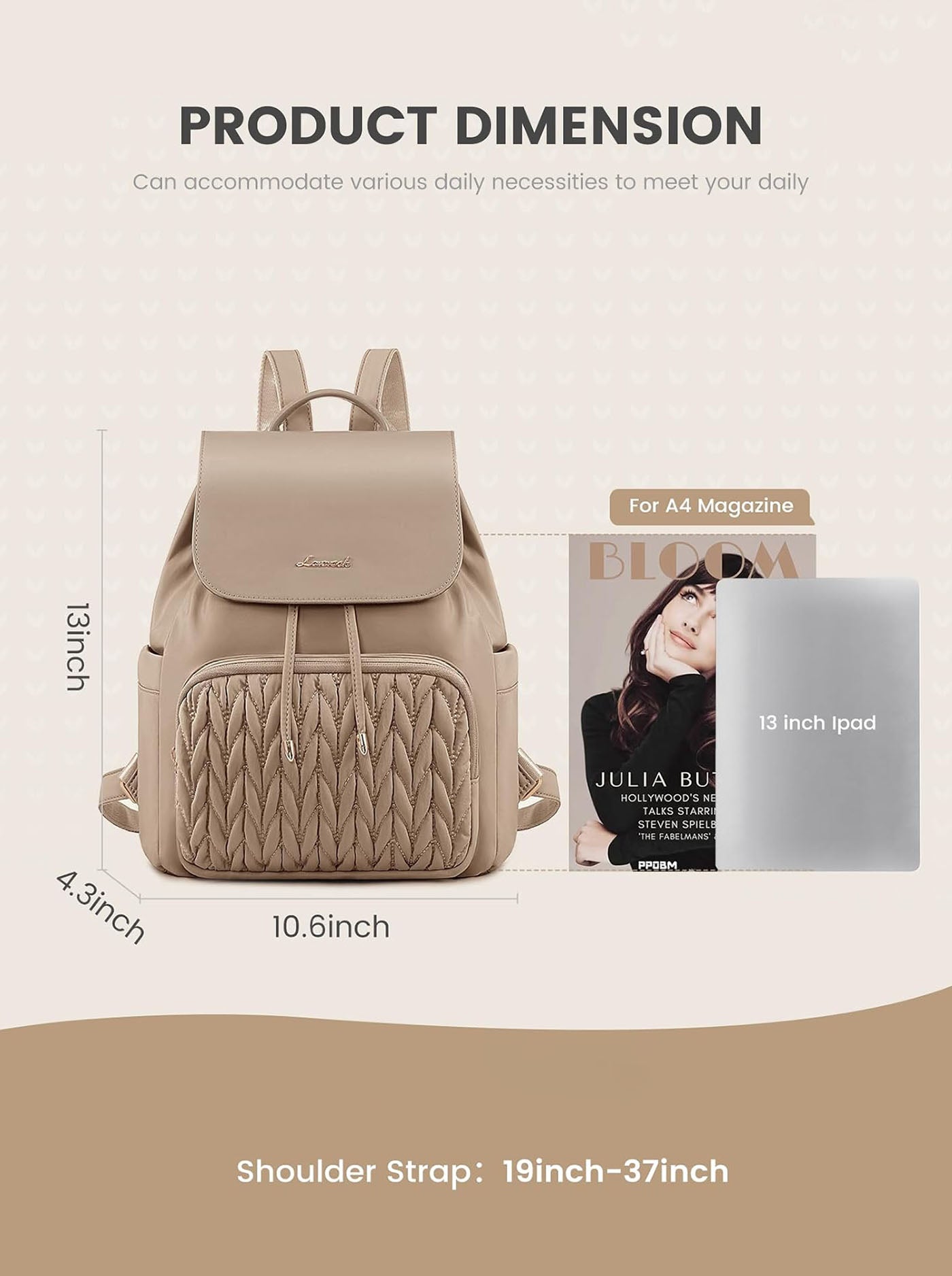 LOVEVOOK Mini Backpack for Women 3281