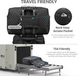 LOVEVOOK 2Pcs Weekender Bag, 17" 2019