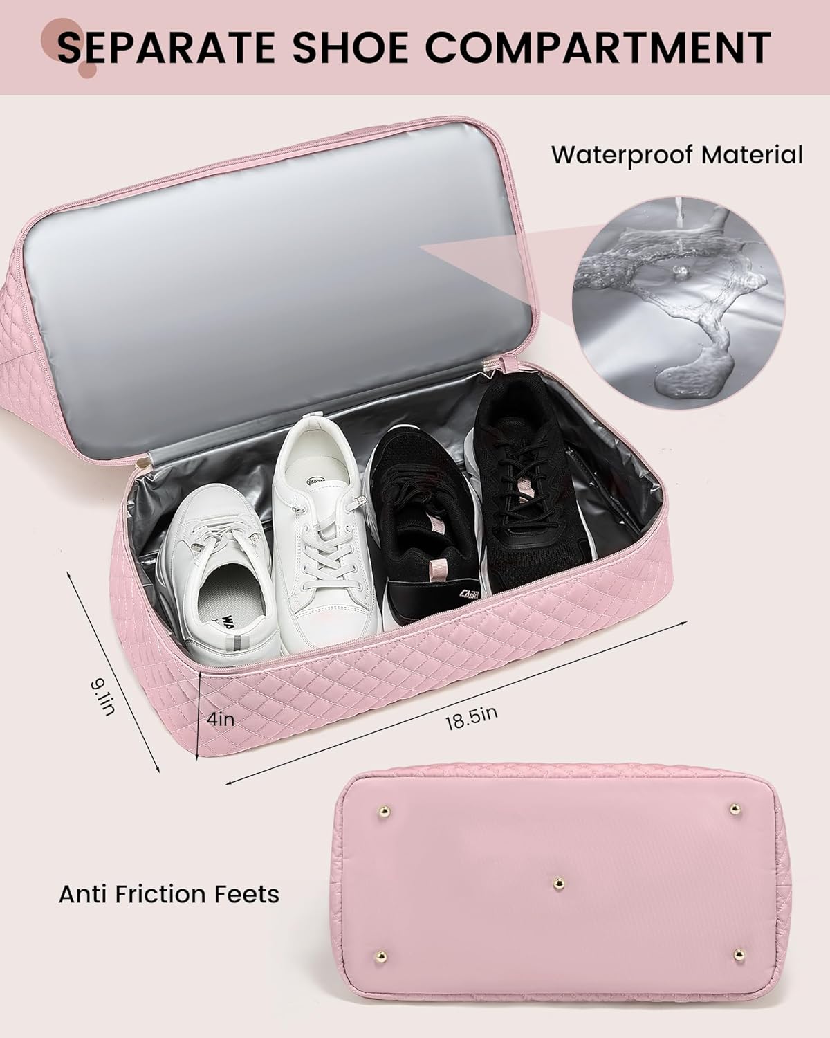 LOVEVOOK 3Pcs Visby Duffel Bag 3012