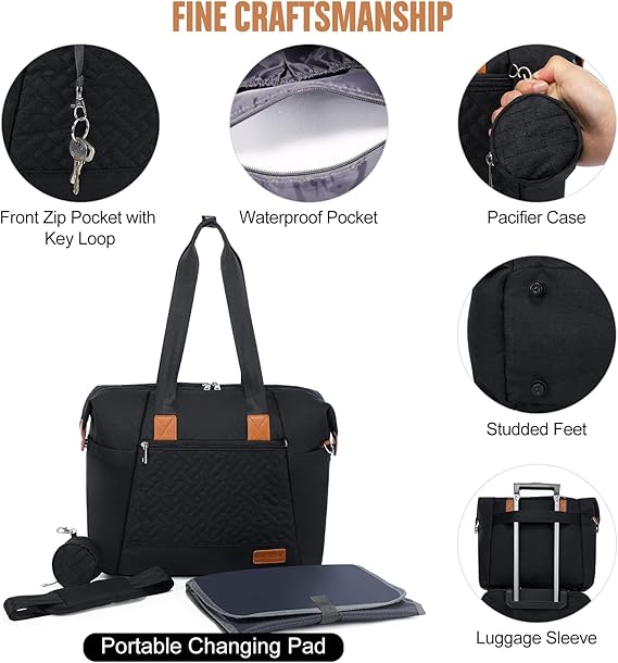 LOVEVOOK Large Baby Diaper Bag 1944