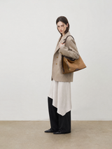 The Anchor Collection Hobo Bag, C0005, Brown