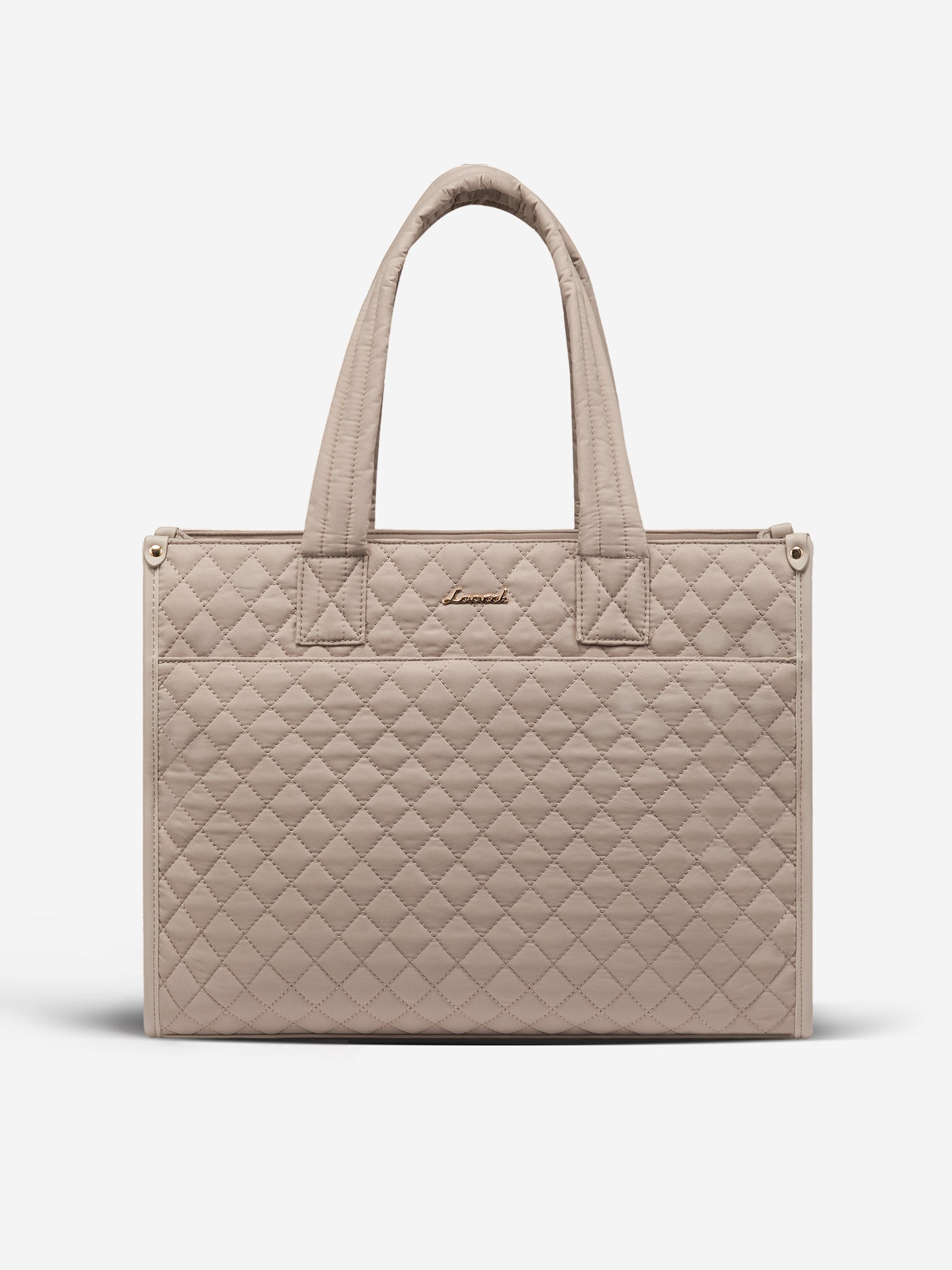 LOVEVOOK 2Pcs Quilted Work Tote Bag, 15.6" 17.3" 3104