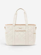 LOVEVOOK 2Pcs Quilted Puffer Laptop Handbag, 15.6" 17" 4105