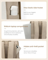 LOVEVOOK Versatile Stylish Travel Backpack, 45L 4116