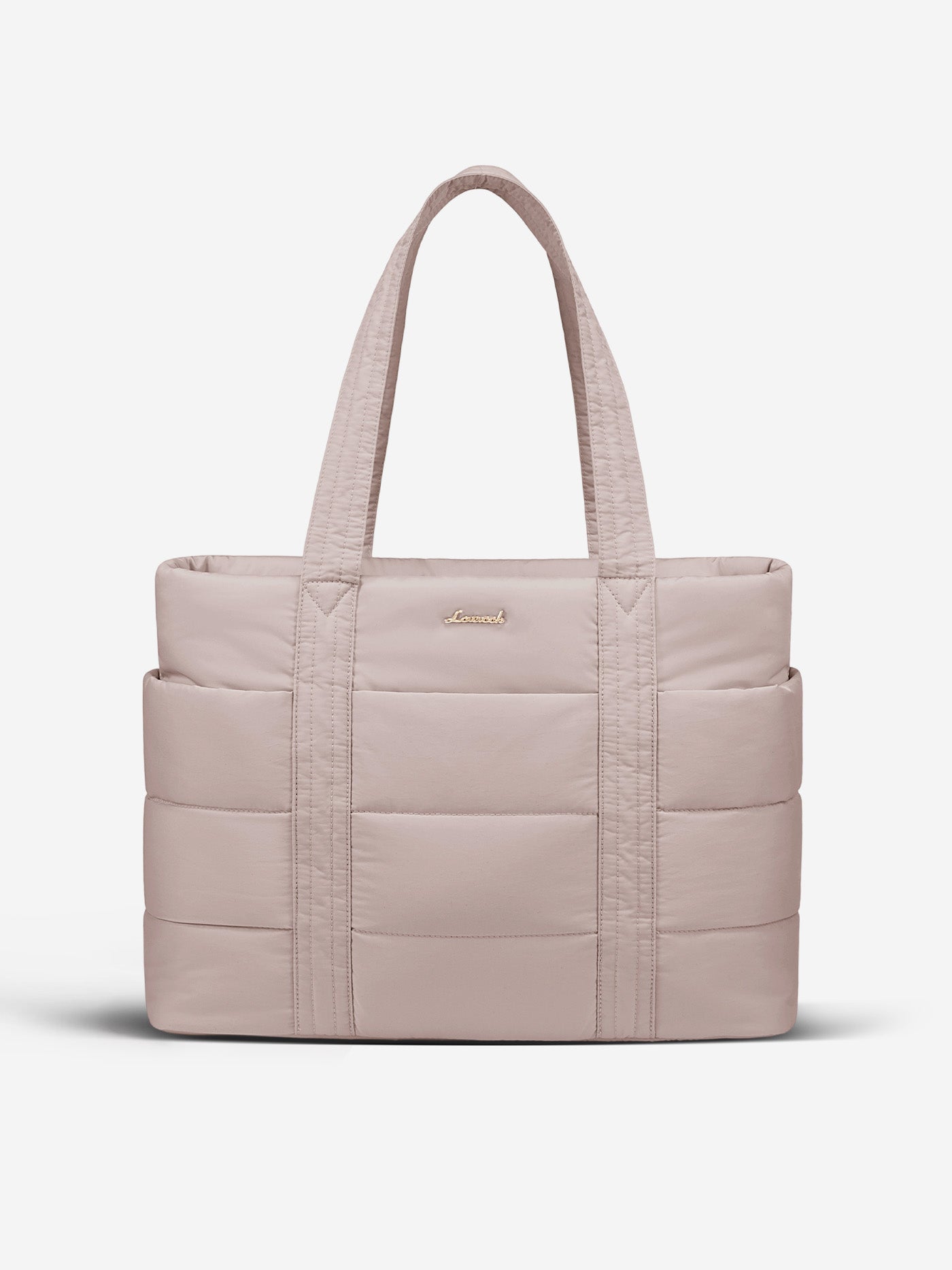 LOVEVOOK Large Puffer Work Tote Bag, 15.6" 17" 4146