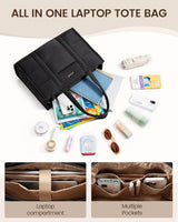 LOVEVOOK Puffer Tote Bag, 15.6" 17" 4233