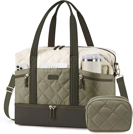 LOVEVOOK Lightweight Weekender Bag, 40L 56L 4277