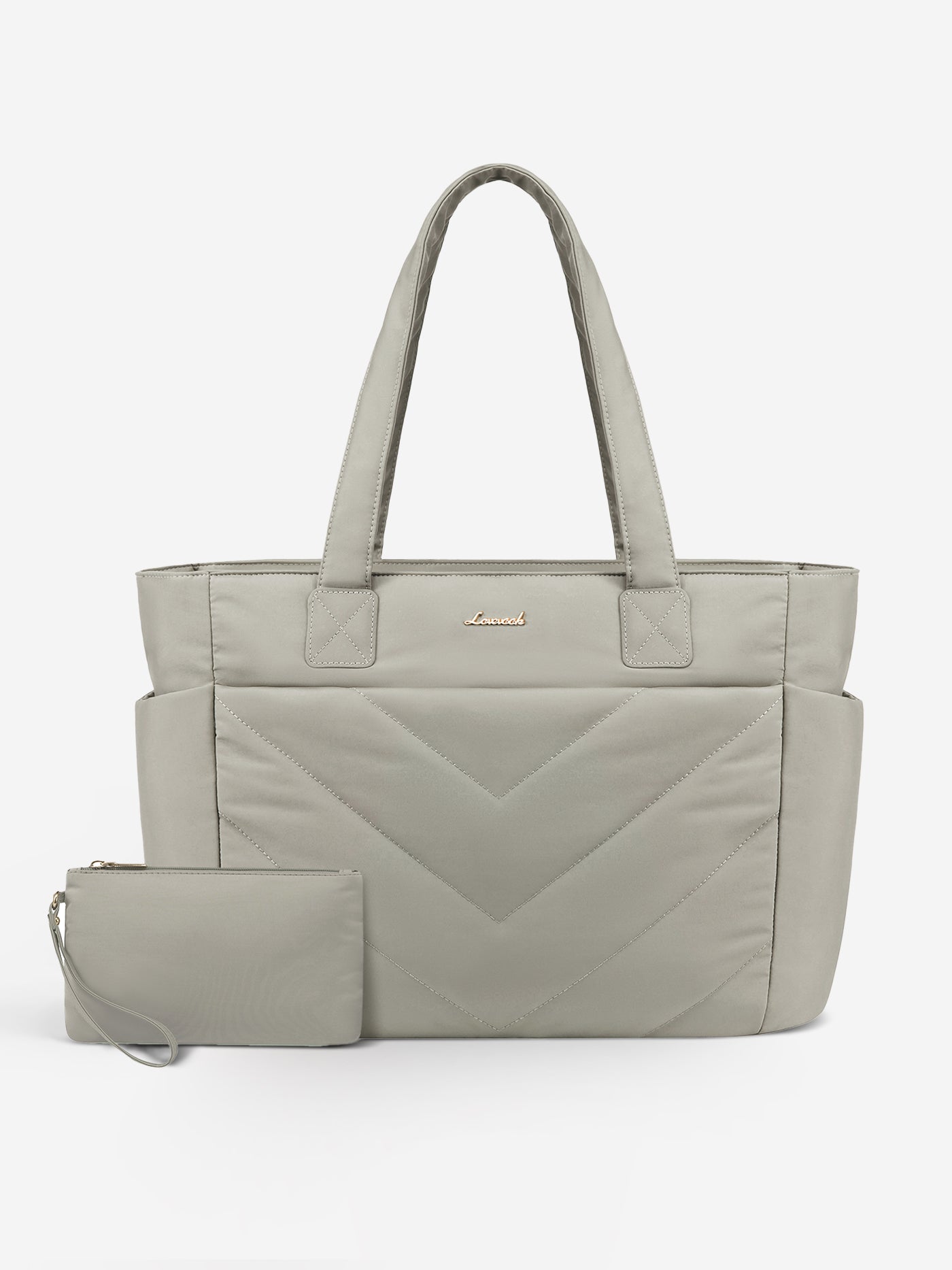 LOVEVOOK 2Pcs Lightweight Puffy Tote Bag 4291