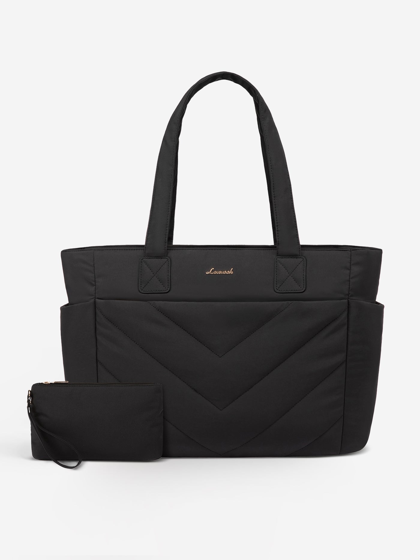 LOVEVOOK 2Pcs Lightweight Puffy Tote Bag 4291