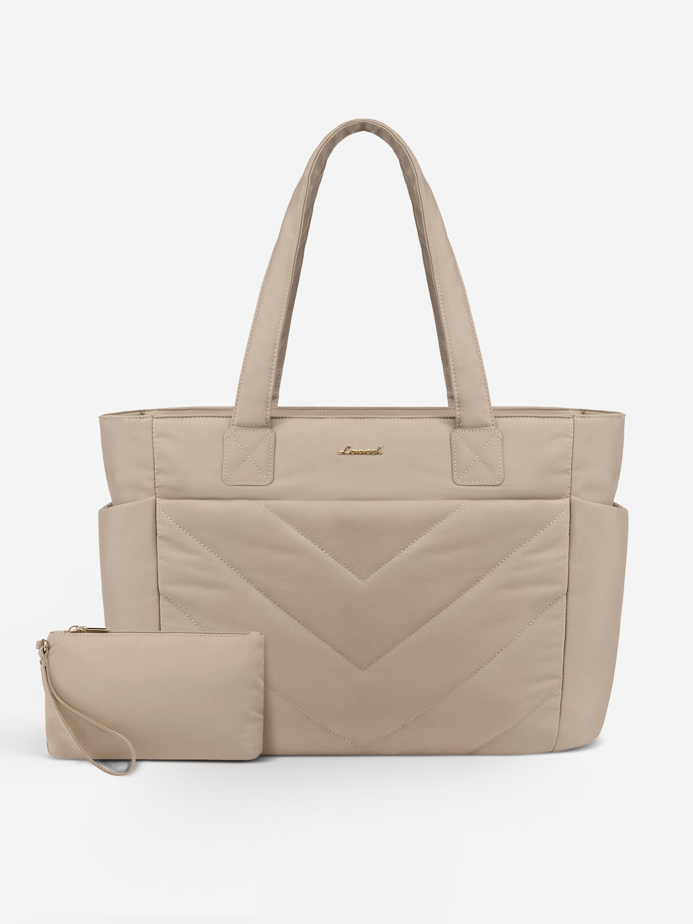 LOVEVOOK 2Pcs Lightweight Puffy Tote Bag 4291