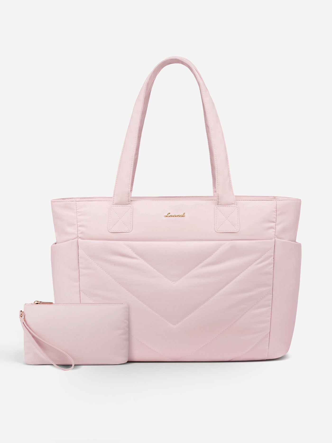 LOVEVOOK 2Pcs Lightweight Puffy Tote Bag 4291