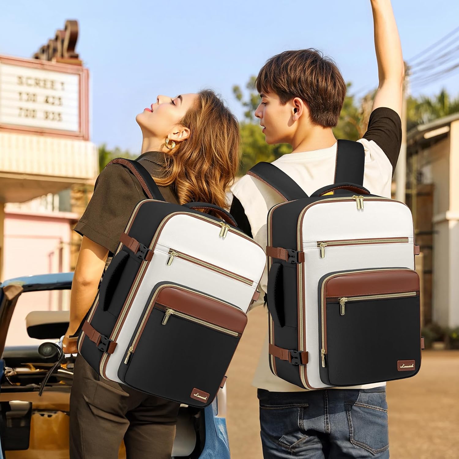 LOVEVOOK 4Pcs Travel Backpack, 40L 50L 4319