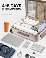LOVEVOOK Carry On Suitcases with Wheels, 20"(Only available in the US) 4417
