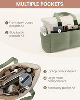LOVEVOOK Multi-pocket Puffer Tote Bag, 15.6" 17.3" 4422