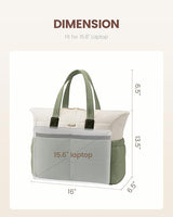 LOVEVOOK Multi-pocket Puffer Tote Bag, 15.6" 17.3" 4422