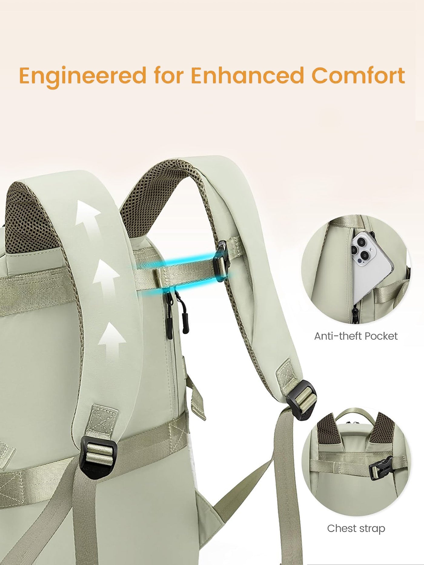 LOVEVOOK Lightweight  Laptop Backpack, 15.6"-18", 4572 4572