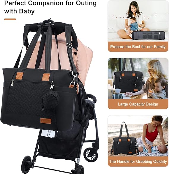 LOVEVOOK Large Baby Diaper Bag 1944