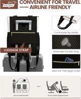 LOVEVOOK Wide Open Laptop Backpack, 15.6" 17.3" 2152