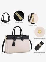 LOVEVOOK 2Pcs Leather Computer Bag, 15.6" 17.3" 30520