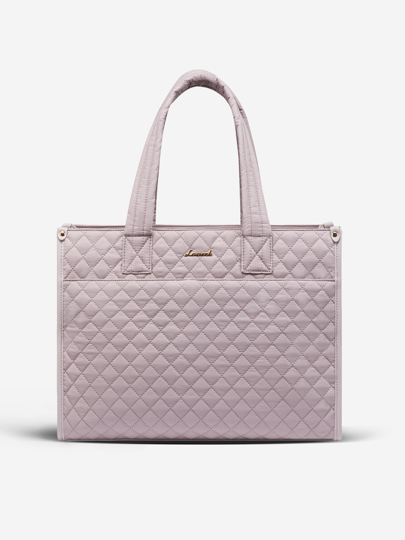 LOVEVOOK 2Pcs Quilted Work Tote Bag, 15.6" 17.3" 3104