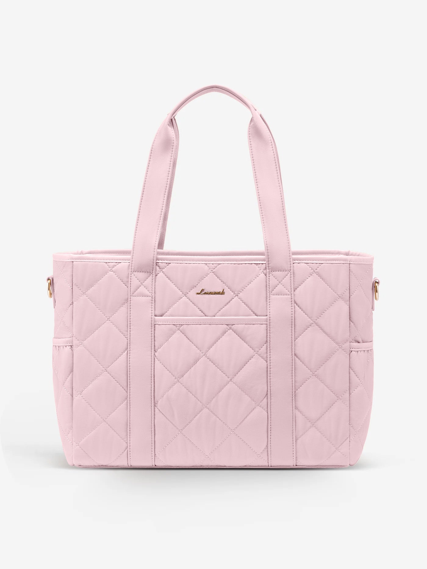 LOVEVOOK 2Pcs Quilted Puffer Laptop Handbag, 15.6" 17" 4105
