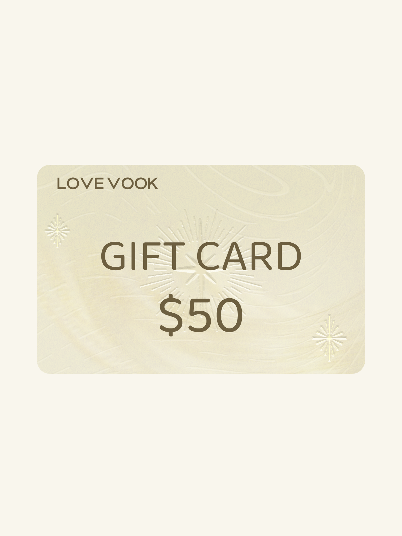 LOVEVOOK Gift Card(10% Off Auto Apply)