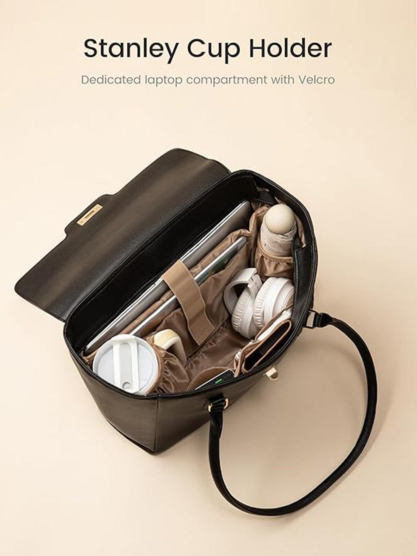 LOVEVOOK Laptop Leather Bag 15.6" 17" 5142