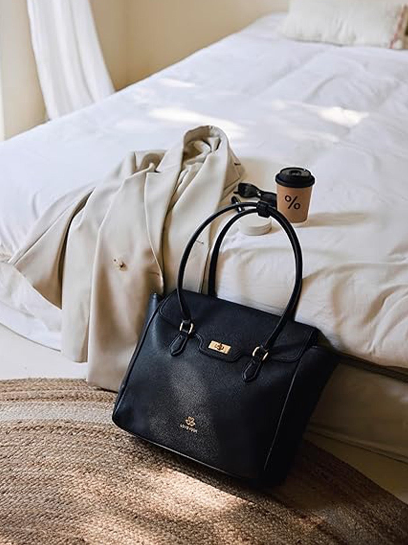 LOVEVOOK Laptop Leather Bag 15.6" 17" 5142