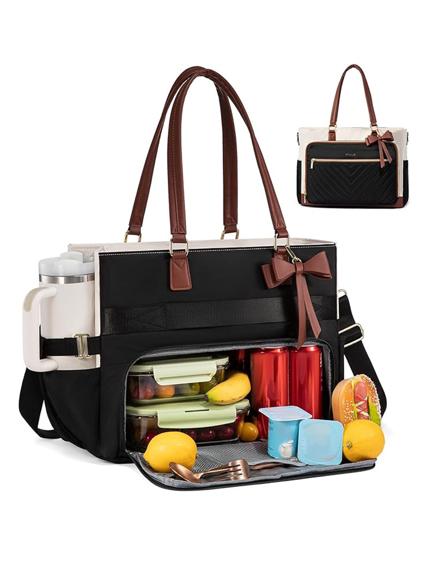 LOVEVOOK Lunch Tote Bag, 15.6" 17.3" 5200