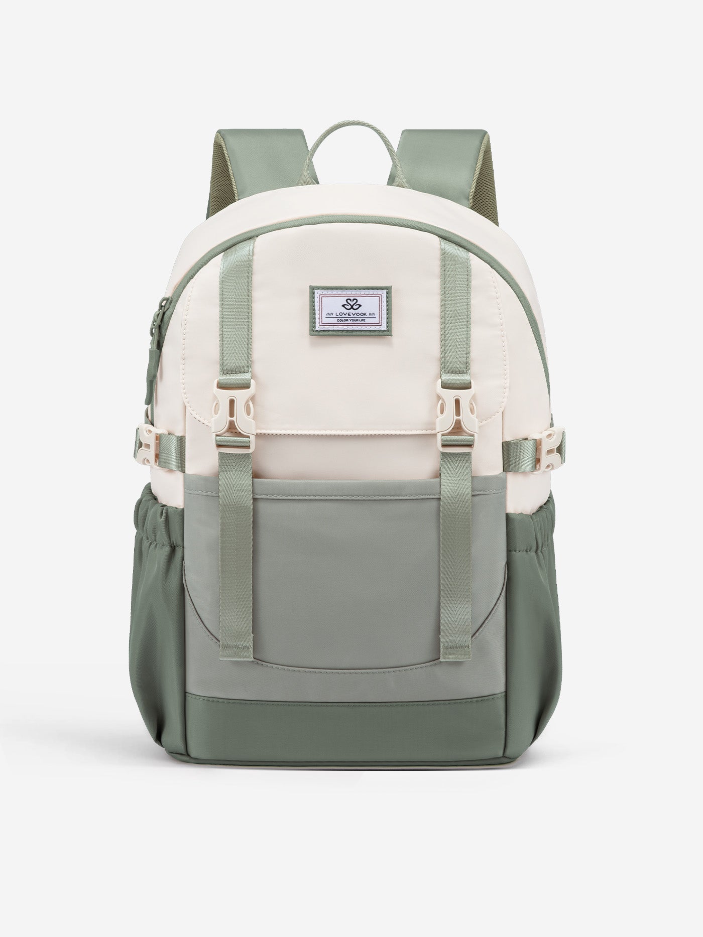 LOVEVOOK 2Pcs Travel College Bookbag, 15.6", 5009 5009