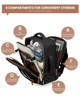 LOVEVOOK 4Pcs Travel Backpack, 40L/50L 2213
