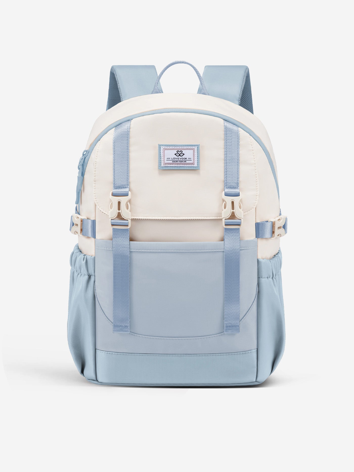 LOVEVOOK 2Pcs Travel College Bookbag, 15.6", 5009 5009