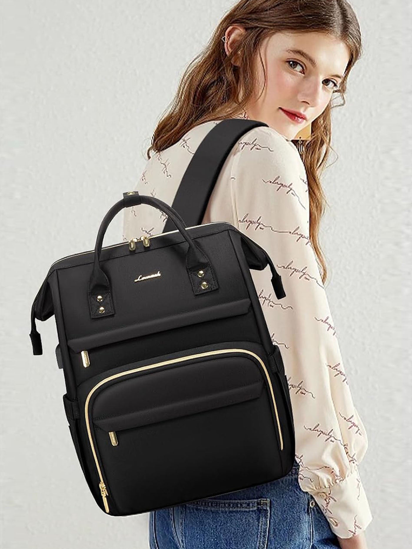 LOVEVOOK Viola I Laptop Backpack, 14"-17" 1469