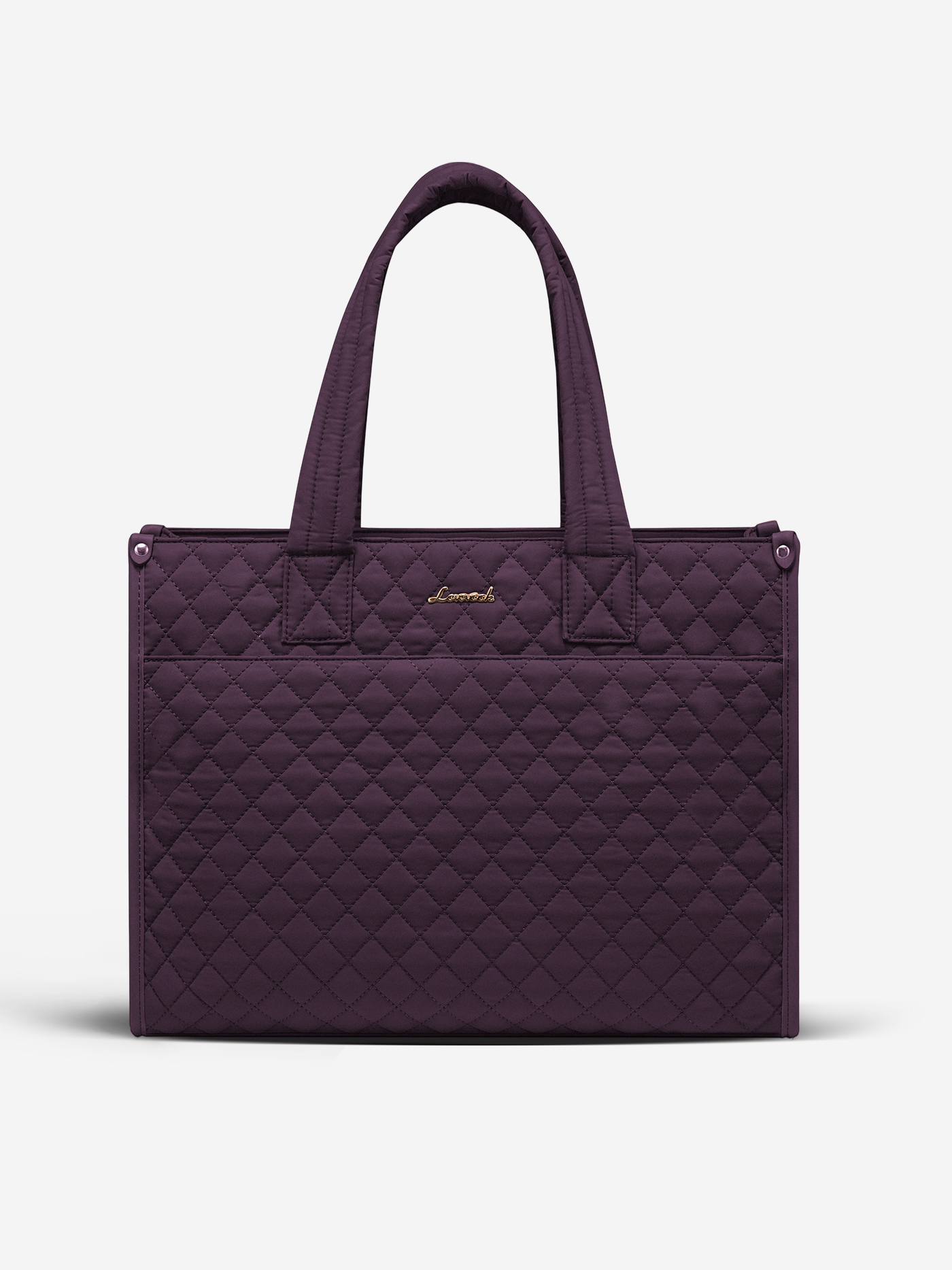 LOVEVOOK 2Pcs Quilted Work Tote Bag, 15.6" 17.3" 3104