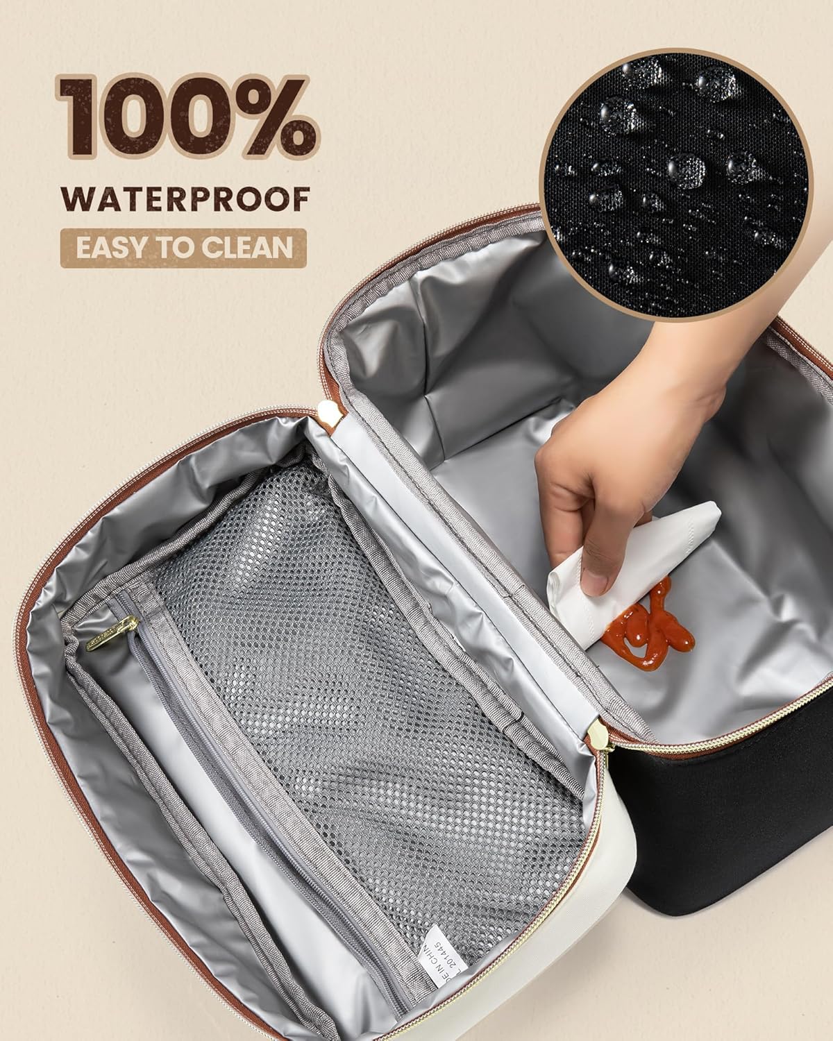 LOVEVOOK Cooler Lunch Bag with Adjustable Shoulder Strap 3225
