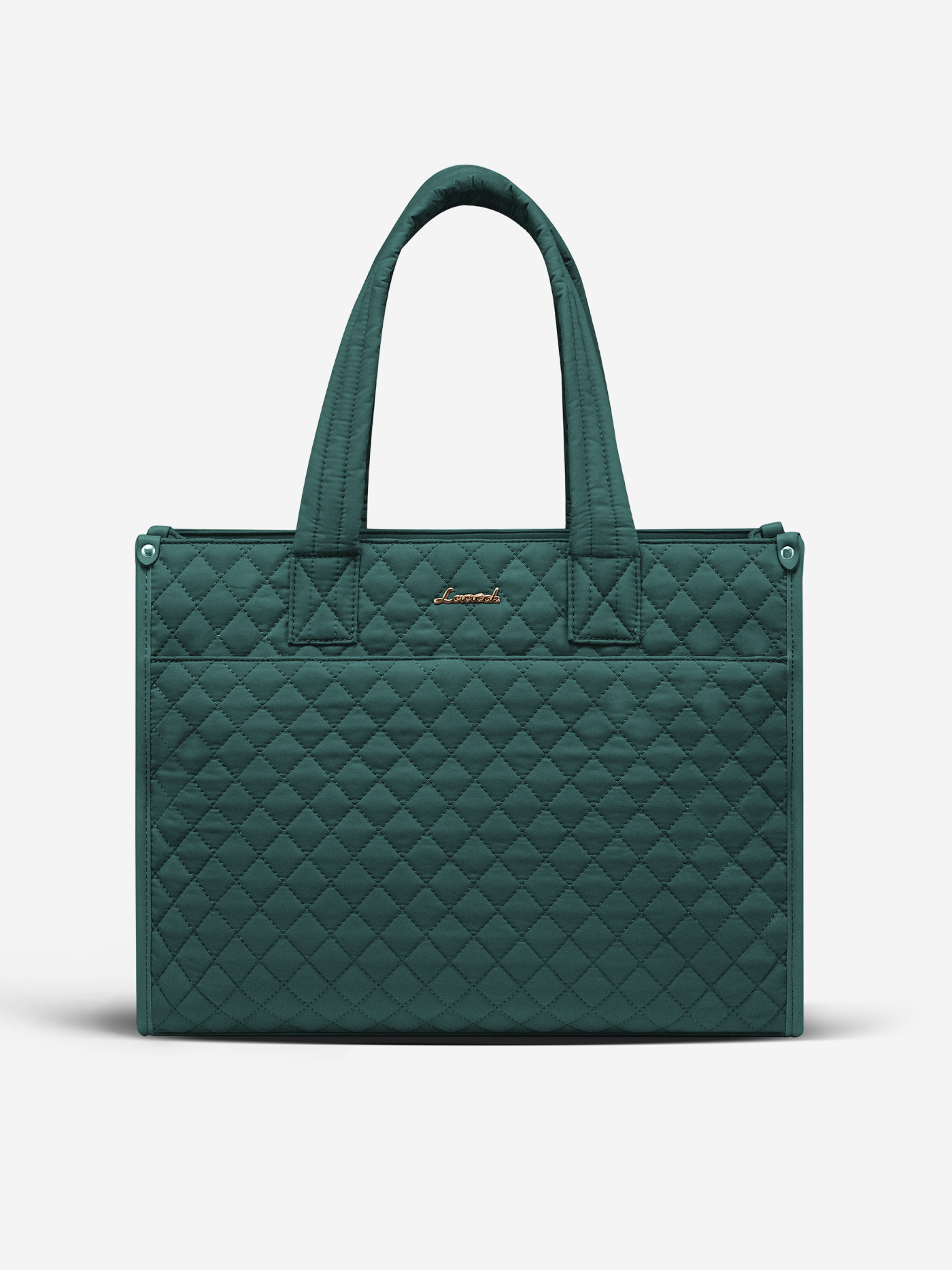 LOVEVOOK 2Pcs Quilted Work Tote Bag, 15.6" 17.3" 3104