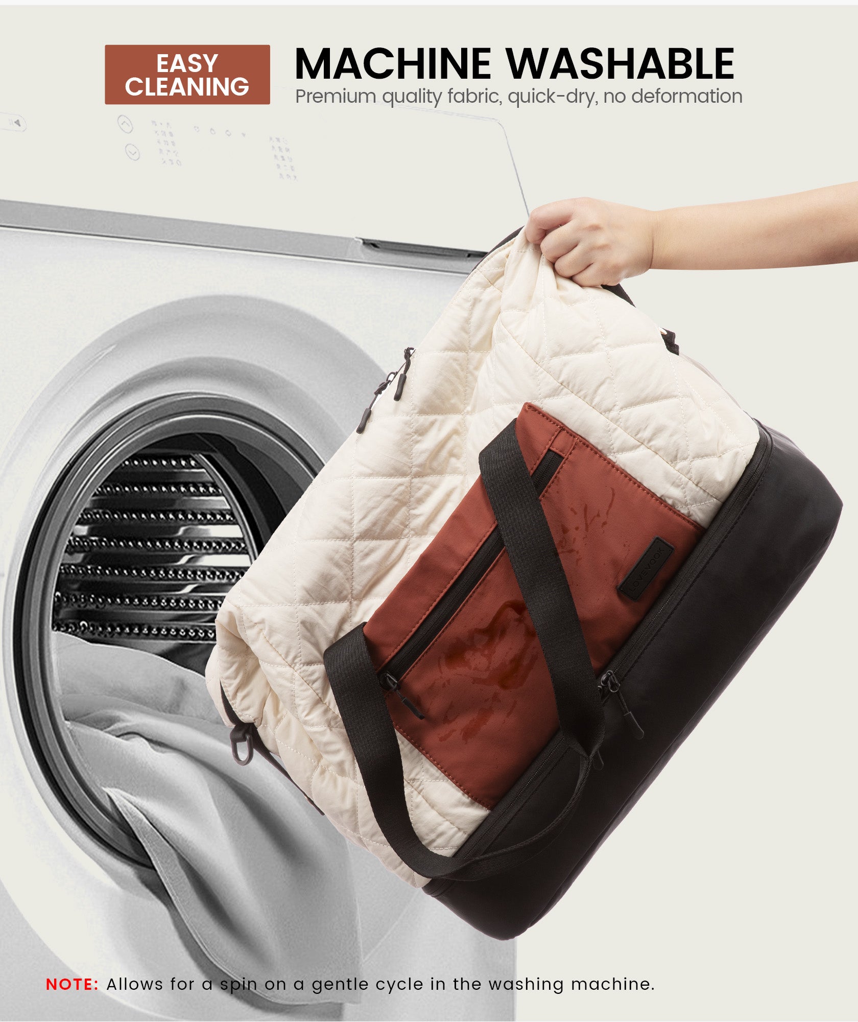 LOVEVOOK 2Pcs Puffer Travel Duffel Bag 4293