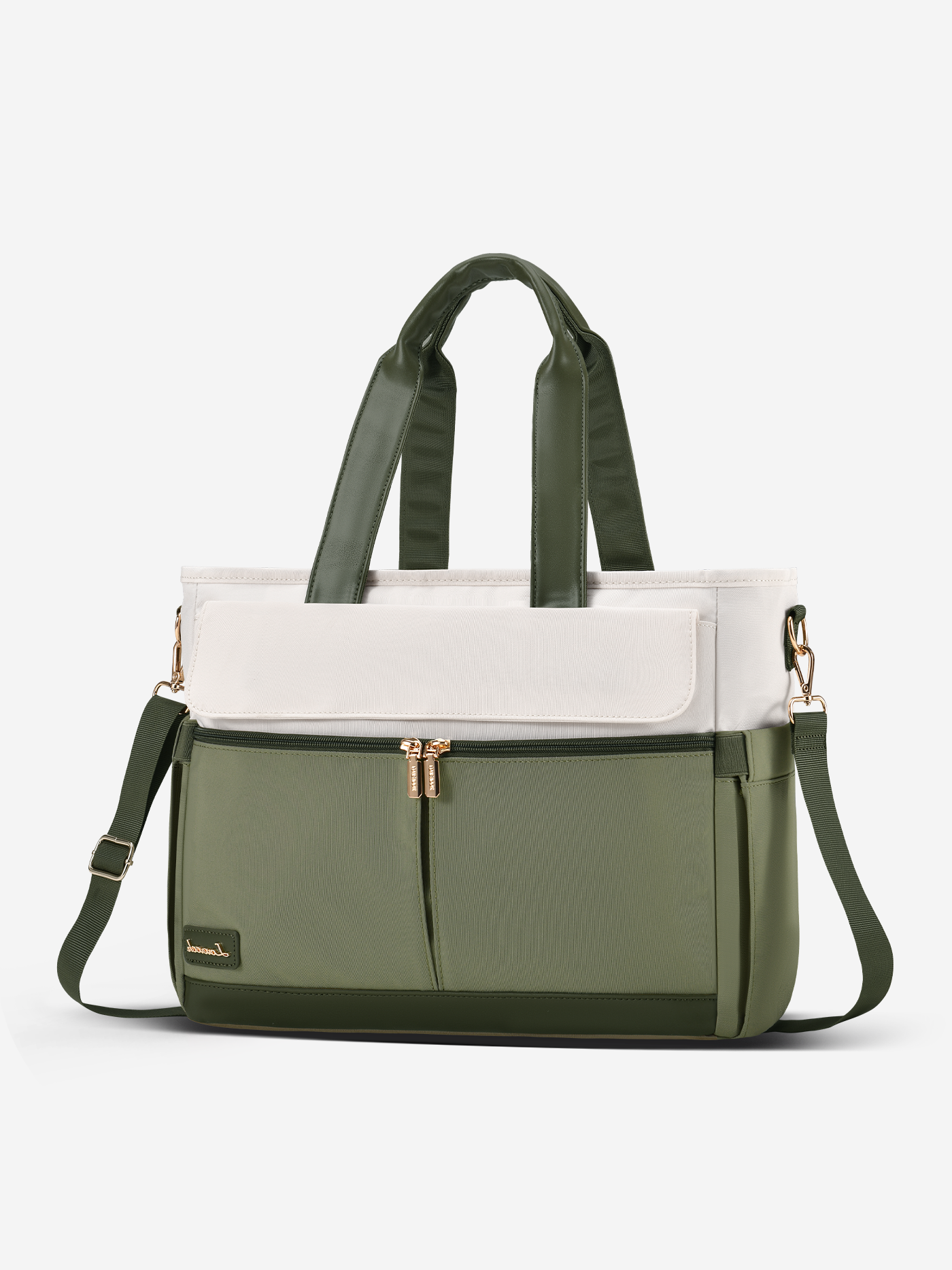 LOVEVOOK Canvas Laptop Tote Bag, 15.6" 3140