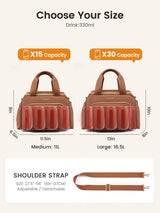 LOVEVOOK Insulated Lunch Bag 11L/16.5L 5631