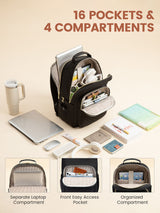 LOVEVOOK Laptop Backpack 15.6" 17.3" 18.4" 5461