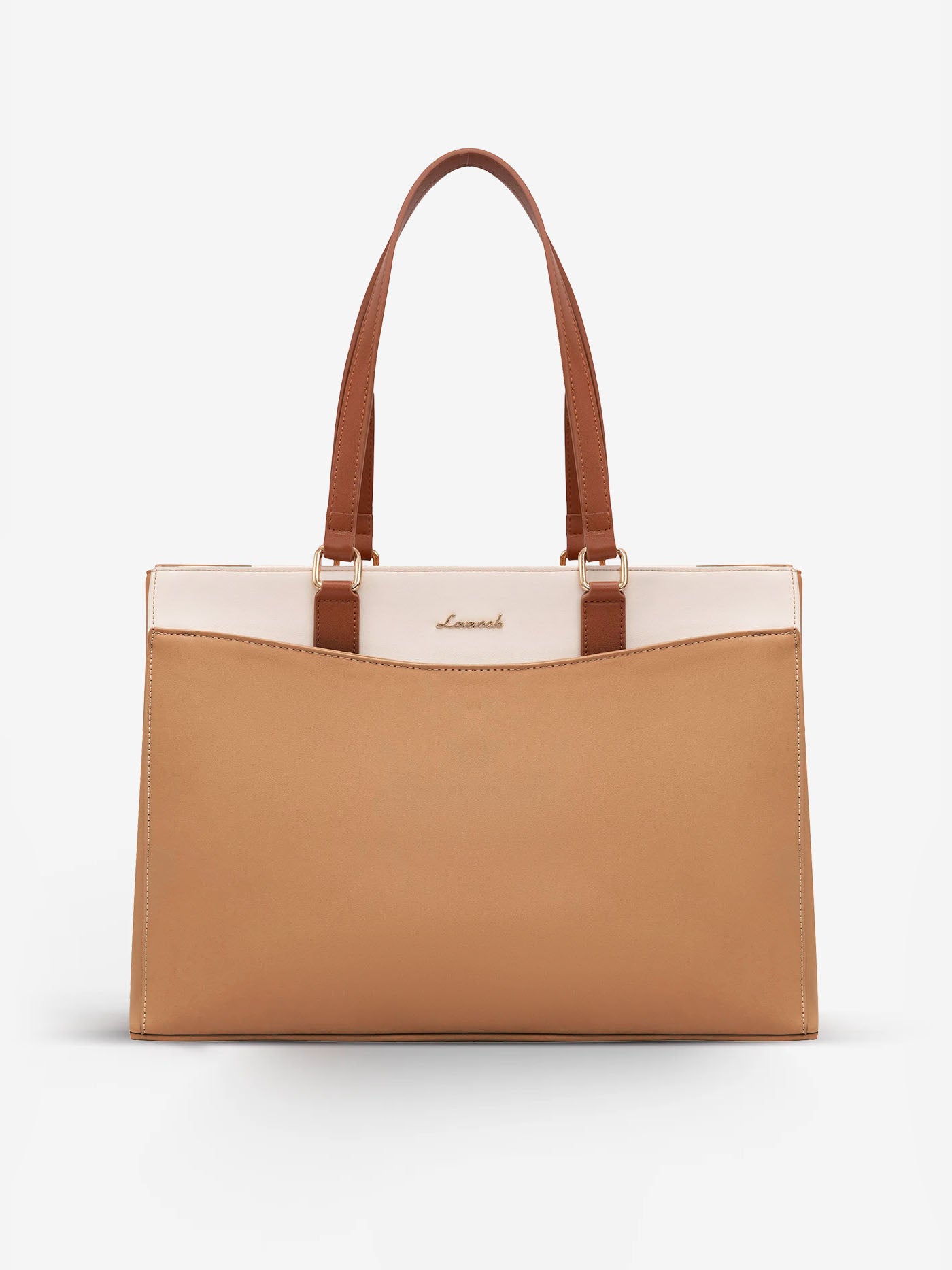 LOVEVOOK Leather Laptop Tote Bag, 15.6" 17.3" 4191