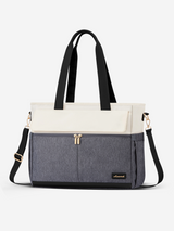 LOVEVOOK Canvas Laptop Tote Bag, 15.6" 3140