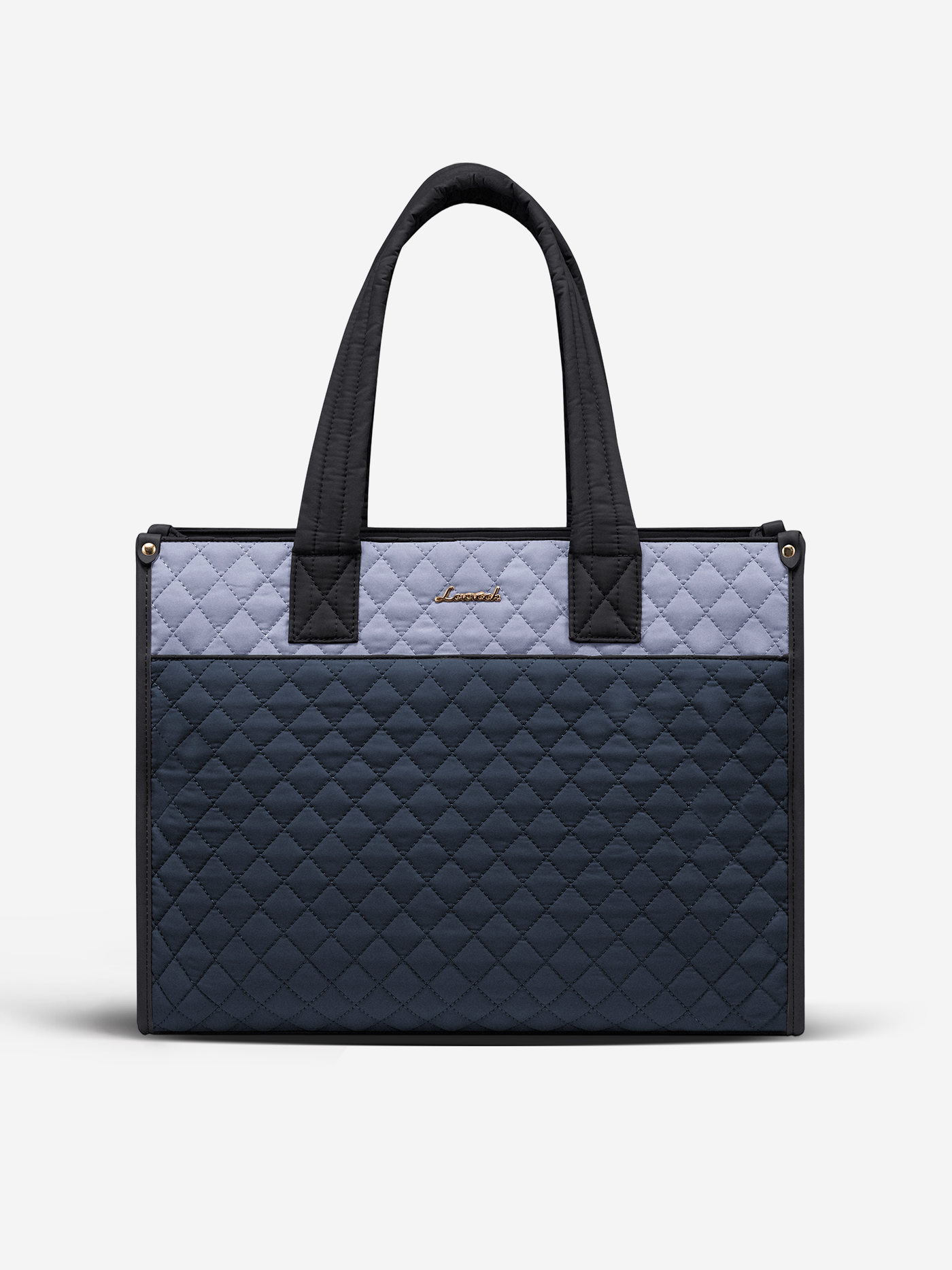 LOVEVOOK 2Pcs Quilted Work Tote Bag, 15.6" 17.3" 3104