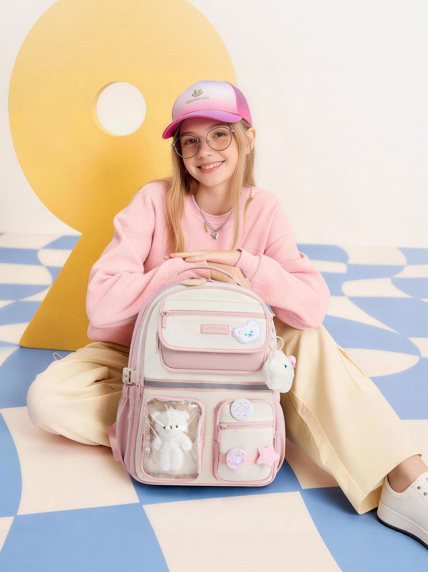 LOVEVOOK Cute School Backpack 5614