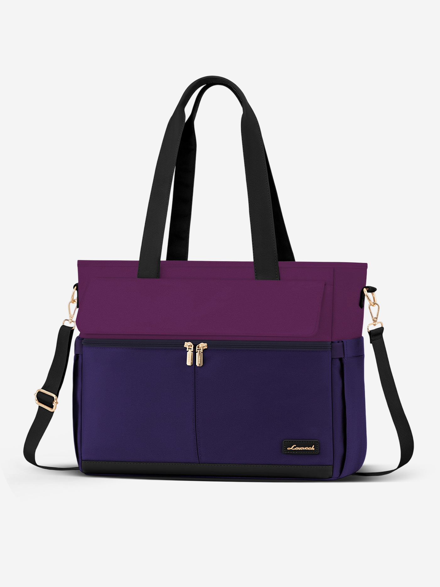 LOVEVOOK Canvas Laptop Tote Bag, 15.6" 3140